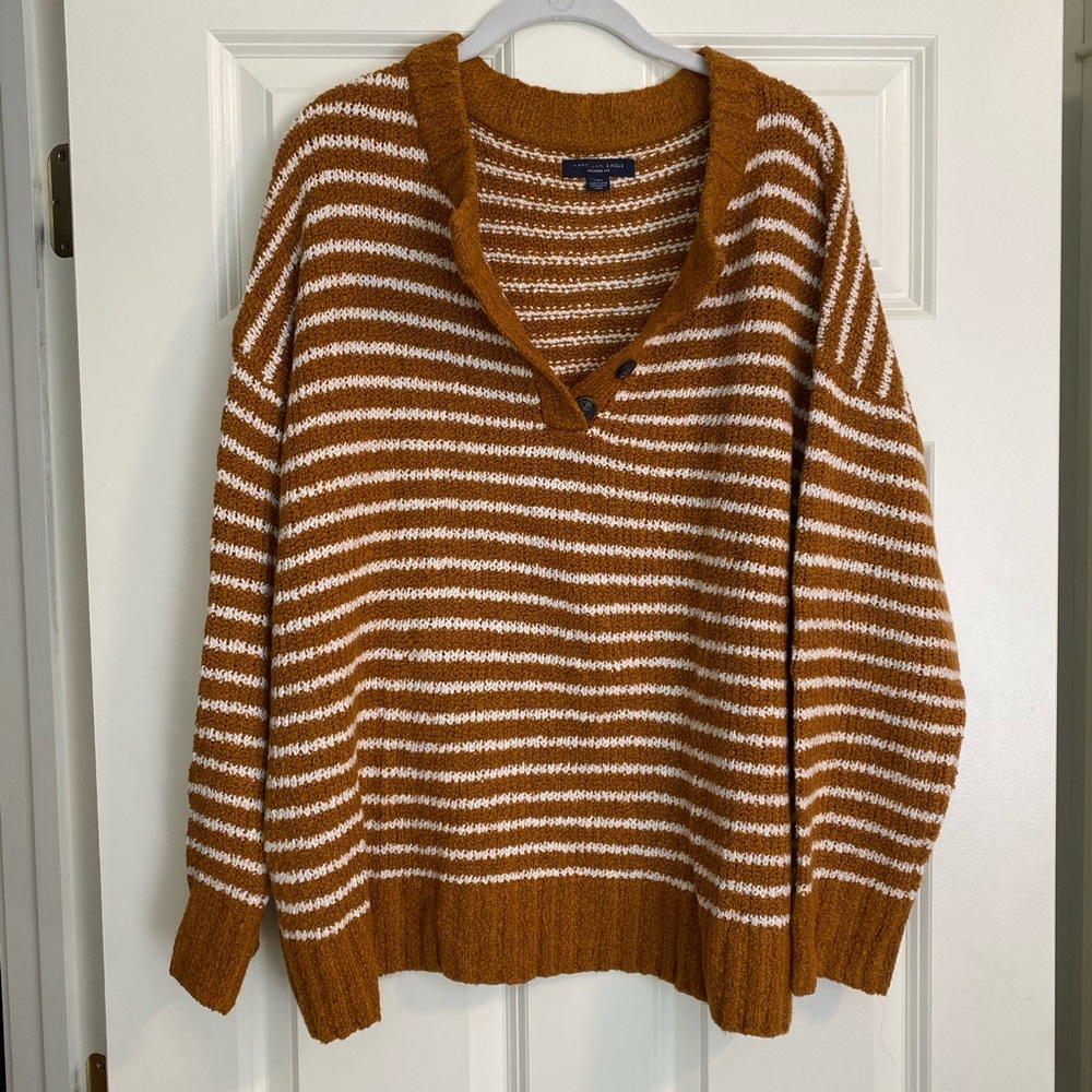 American Eagle Striped Sweater